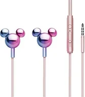 Słuchawki - Arkas Mickey Mirror Różowe - miniaturka - grafika 1