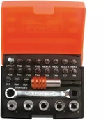 Pozostałe narzędzia ogrodowe - Bahco 26-częściowy zestaw bitów i nasadek z grzechotką 2058/S26-2 SNA Europe - miniaturka - grafika 1