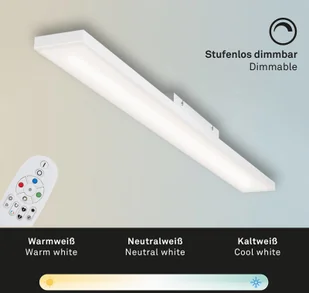 Briloner Lampa sufitowa LED Frameless RGBW, 120x10cm - Lampy sufitowe - miniaturka - grafika 2