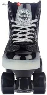 NIJDAM WROTKI DZIECIĘCE LED GLAMOUR ROZM 37-38 NIJDAM 52TA-ZWA - Wrotki - miniaturka - grafika 2