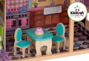 KidKraft 65082 domek dla lalek My Dream Mansion, różowy 65082 - Domki dla lalek - miniaturka - grafika 11