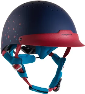 FOUGANZA Kask jeździecki 120 - Kaski do jazdy konnej - miniaturka - grafika 2