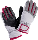 Rękawice narciarskie - HI-TEC Damskie Rękawiczki HI-TEC LADY HURI 37432-M C ME/D S/SA - miniaturka - grafika 1