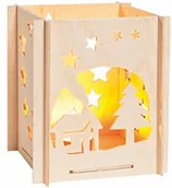 Puzzle - Pebaro 848/2 3D puzzle świecznik na podgrzewacze dom - miniaturka - grafika 1