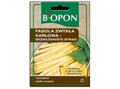 Nasiona i cebule - BIOPON Nasiona fasola zwykła karłowa bezwłókniste strąki Nasiona fasoli bezwłóknista 25g - miniaturka - grafika 1