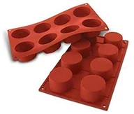 Formy do ciast - Silikomart forma silikonowa cylinder, średniej wielkości, 60 MM, wykonane z terakoty 20.028.00.0060 - miniaturka - grafika 1