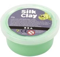 Creativ Company A S Masa Silk Clay, zielona, 40 g - Scrapbooking - miniaturka - grafika 2