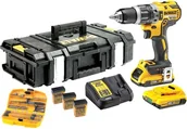 Wiertarko-wkrętarki akumulatorowe - DeWalt 18V Power drill set - DCK796D2KX DCK796D2KX-QW - miniaturka - grafika 1
