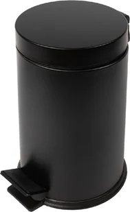 Faneco Kosz na śmieci 20 litrów stal czarna - Kosze na śmieci - miniaturka - grafika 2