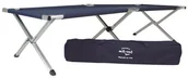 Meble turystyczne - Mil-Tec Łóżko Polowe Składane Niebieskie 14402003 - miniaturka - grafika 1
