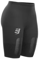 Spodnie sportowe damskie - COMPRESSPORT COMPRESSPORT Spodenki biegowe kompresyjne damskie TRAIL UNDER CONTROL SHORT czarne - miniaturka - grafika 1