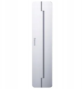 Baseus Baseus samoprzylepna aluminiowa podstawka pod laptopa MacBook ultra cienka składana srebrny (SUZC-0S) - Srebrny SUZC-0S - Części i akcesoria do laptopów - miniaturka - grafika 4