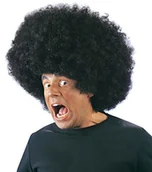 Dodatki do strojów karnawałowych - Widmann Peruka Jimmy czarna PE507 - miniaturka - grafika 1