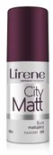 Podkłady do twarzy - Lirene City Matt - Fluid matująco-wygładzający - piaskowy 205 30ml - miniaturka - grafika 1