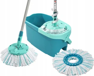 Leifheit zestaw do mycia podłóg Clean Twist Disc Mop EVO) - Miotły, szufle, mopy - miniaturka - grafika 5