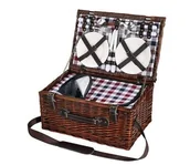 Kosze wiklinowe - Cilio Kosz piknikowy dla 4 osób Varese CI-155259 - miniaturka - grafika 1