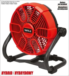Yato WENTYLATOR HYBRYDOWY 18V/240V ZASILANY BATERIĄ YATO 18V LUZ Z GNIAZDKA - Wentylatory przemysłowe - miniaturka - grafika 10
