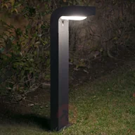 Lampy ogrodowe - Faro Lorefar Słupek oświetleniowy KLAMP w kolorze antracytowym - miniaturka - grafika 1