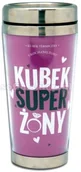 Kubki termiczne - Pan Dragon Kubek termiczny, Super Żona, Pan Dragon Walentynki - miniaturka - grafika 1
