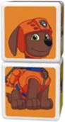 Układanki dla dzieci - Geomag Geomag Magicube Paw Patrol Marshall Rubble and Zuma GM1078 - miniaturka - grafika 1