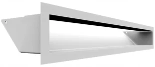 Kratki.pl LUFT biały 9x60 LUFT/9/60/45S/B - Akcesoria kominkowe Kratki.pl LUFT biały 9x60 LUFT/9/60/45S/B - Akcesoria kominkowe - miniaturka - grafika 2
