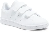 Sneakersy damskie - adidas Buty Stan Smith Cf C FX7535 Ftwwht/Ftwwht/Ftwwht - miniaturka - grafika 1