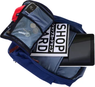 Doughnut Official Męski plecak Macaroon Cream X Iceberg X Sakura M - Plecaki - miniaturka - grafika 5