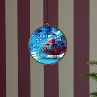 Oświetlenie świąteczne - KonstSmide CHRISTMAS Kula hologram 3D zimowy krajobraz, 64 LED - miniaturka - grafika 1