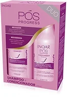 Szampony do włosów - INOAR Duo POS Progress i szampon do włosów kuracją zestaw 250 ML 107 - miniaturka - grafika 1
