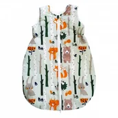 Śpiworki dla dzieci - Bubaland Śpiworek do spania liski wiosna lato - miniaturka - grafika 1