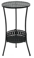 Ławy i stoliki kawowe - Metalowy okrągły stolik na taras C9-M74 - miniaturka - grafika 1