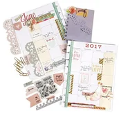 Pozostałe akcesoria dla plastyków - Sizzix DIY Kit by David tutera-Planner Embellishments SIZ661895 - miniaturka - grafika 1