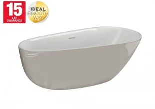 Polimat Wanna wolnostojąca akrylowa Shila 170x85 cm popiel 00431 - Wanny - miniaturka - grafika 6