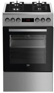 Kuchenka gazowo-elektryczna Beko FSMT55330DXDS - Kuchenki gazowo-elektryczne - miniaturka - grafika 2