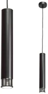 Lampy sufitowe - Milagro Lampa wisząca DANI BLACK/CHROME 1xGU10 MLP6231 - miniaturka - grafika 1