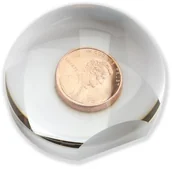 Teleskopy - Carson Optical Carson 2 X lupa lumidome Plus Piłka polerowana z 75 MM dno LD-75 - miniaturka - grafika 1