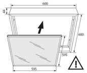 Taśmy LED - Eko-light RAMKA 600X600 DO PANELU LED EKP6196 - miniaturka - grafika 1