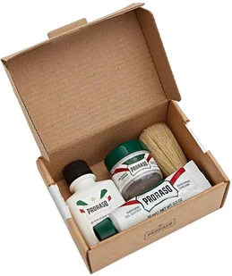 PRORASO Zestaw podróżny do golenia dla skóry wrażliwej 9568 - Zestawy kosmetyków męskich - miniaturka - grafika 5