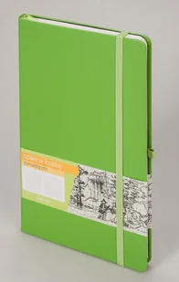 Antra Notes A5 w kratkę Romantyzm Zielony - Notesy i bloczki - miniaturka - grafika 2