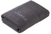 Ręczniki - Frottana ręcznik do sauny Pearl, 80 cm x 200 cm, antracytowy, 80 cm x 200 cm 061578958843_80200 - miniaturka - grafika 1