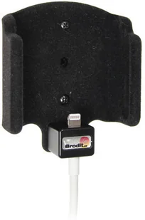 Brodit AB Uchwyt do Apple iPhone 5 & 5S & iPhone SE z możliwością wpięcia kabla lightning z 30-pinowym adapterem 514433 - Uchwyty samochodowe do telefonów Brodit AB Uchwyt do Apple iPhone 5 & 5S & iPhone SE z możliwością wpięcia kabla lightning z 30-pinowym adapterem 514433 - Uchwyty samochodowe do telefonów - miniaturka - grafika 1