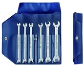 Klucze i nasadki - AMF Komplet klucz szczękowy dwustronny mały 6-częściowy - miniaturka - grafika 1