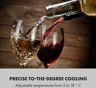 Klarstein HEA-Shiraz-16 - Chłodziarki do wina - miniaturka - grafika 3