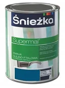 Emalie - Śnieżka Śnieżka Supermal Olejno-ftalowa Niebieski 0,8L - miniaturka - grafika 1