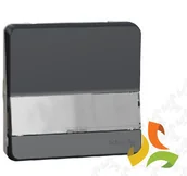 Wyłączniki światła i elektryczne - Schneider Electric MUREVA STYL Mechanizm przycisku z polem opisowym IP55 antracyt MUR34029 MUR34029/SCH - miniaturka - grafika 1