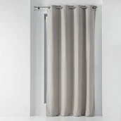 Zasłony - Douceur d'intérieur Douceur dintérieur Zasłona zaciemniająca CHINEA 135 x 240 cm kolor lniany 1608888 - miniaturka - grafika 1