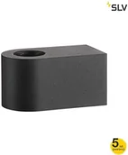 Lampy ścienne - Spotline SLV FITU CUBE wewnętrzna lampa ścienna natynkowa E27 czarna 1004738 - miniaturka - grafika 1