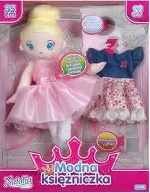 Artyk Natalia, lalka szmaciana interaktywna - Lalki dla dziewczynek - miniaturka - grafika 2