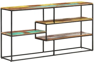 vidaXL Lumarko Regał, 150x30x75 cm, lite drewno z odzysku 321618 - Szafki do salonu - miniaturka - grafika 10