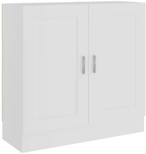 VidaXL Szafka na książki, biała, 82,5 x 30,5 x 80 cm, płyta wiórowa 802705 VidaXL - Regały - miniaturka - grafika 2